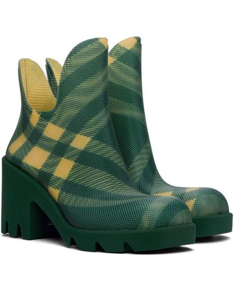 burberry heart wellies|burberry marsh heel boots.